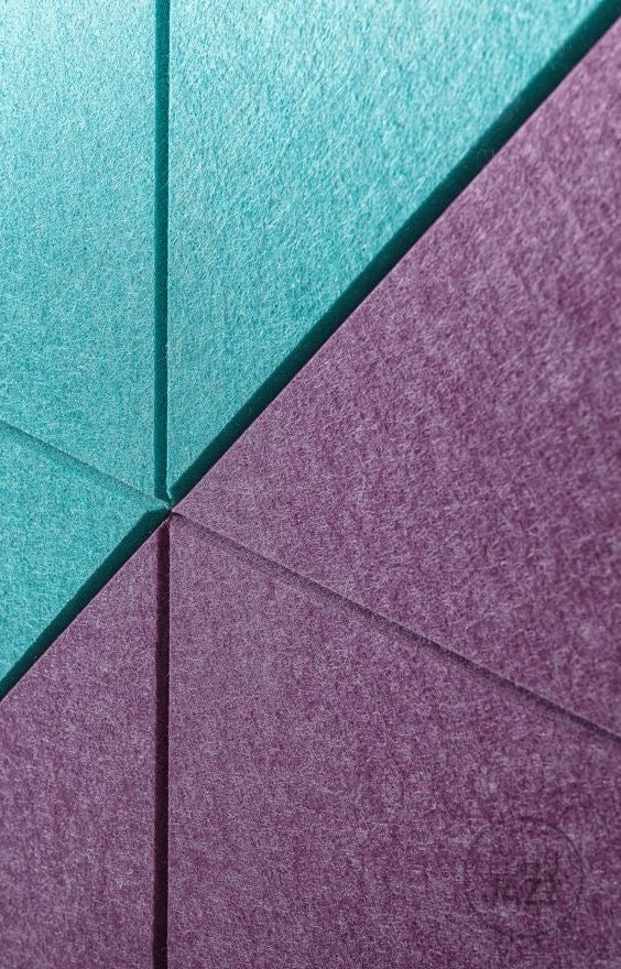 Triangle PET Felt Acoustic Board