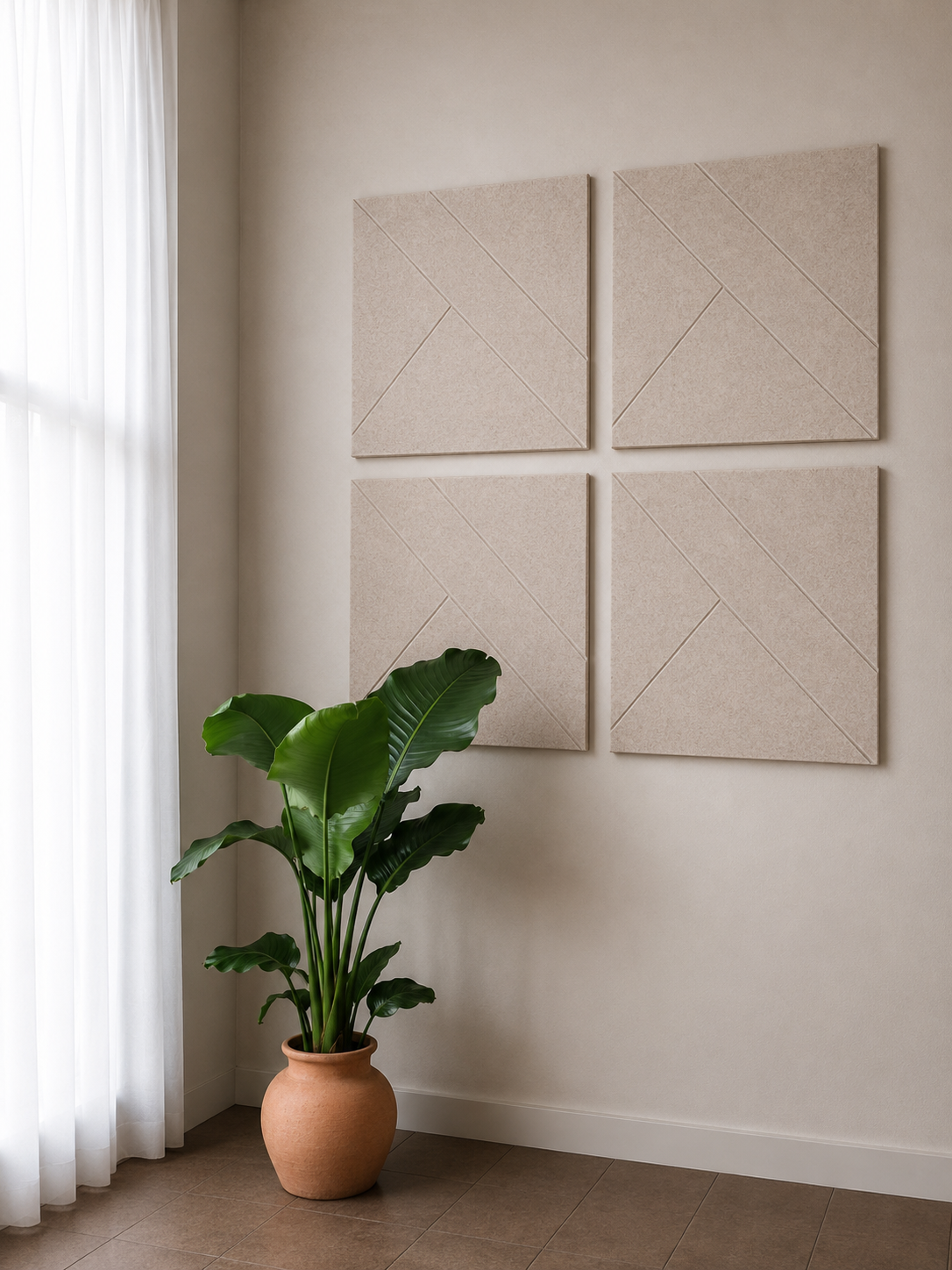 Facet felt board