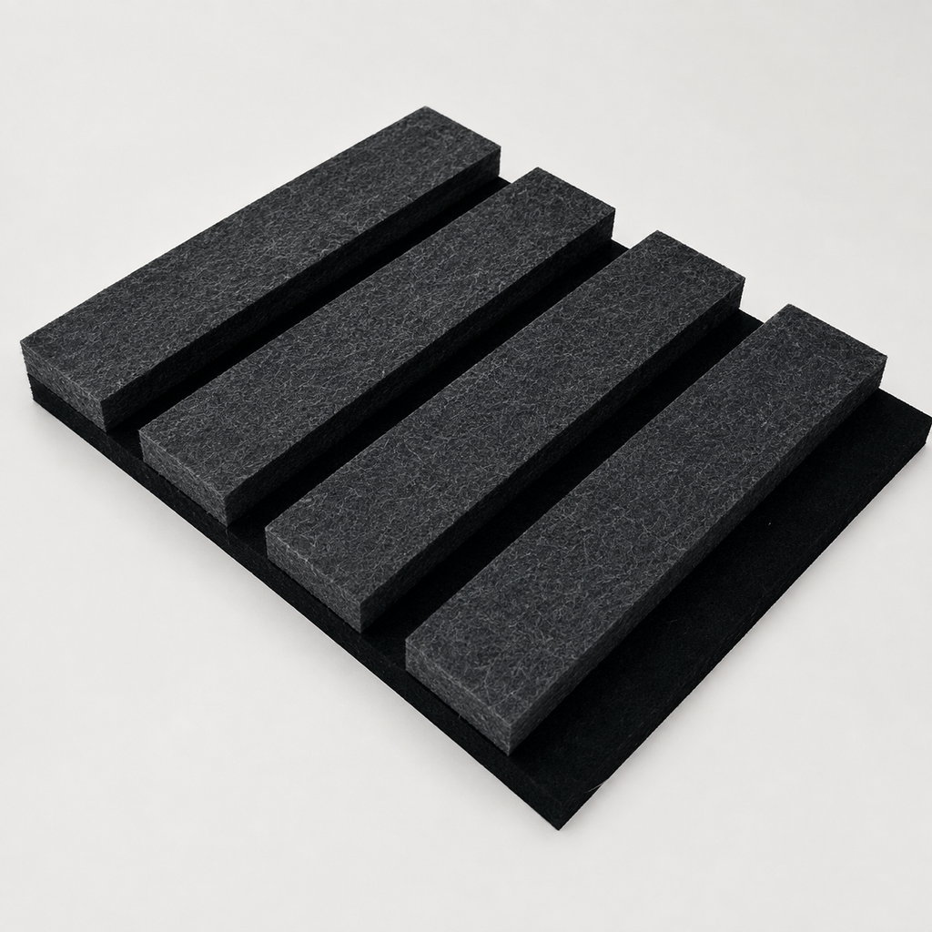 PET Felt Acoustic Slat Wall Panel | Acoustic Cave