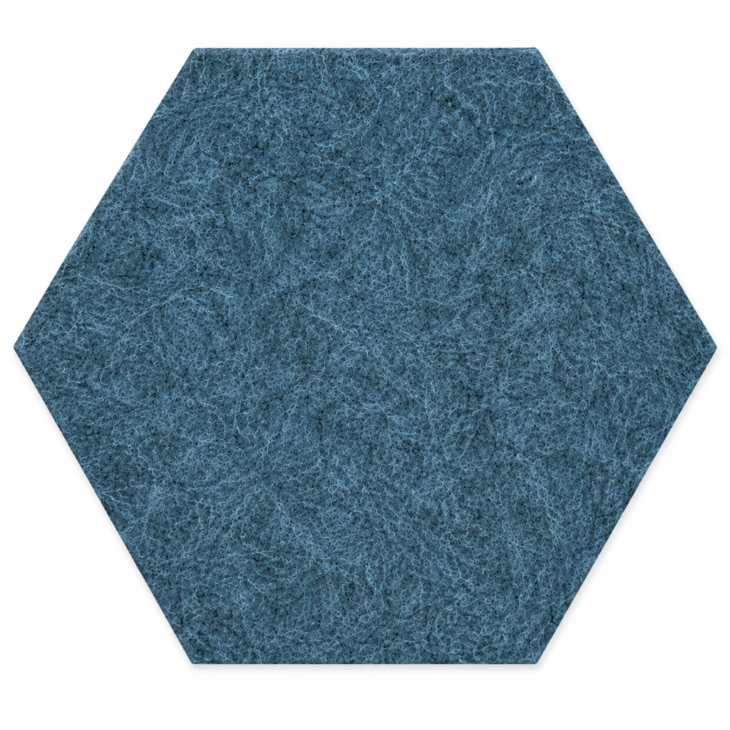 Hexagon PET Felt Acoustic Wall Panel