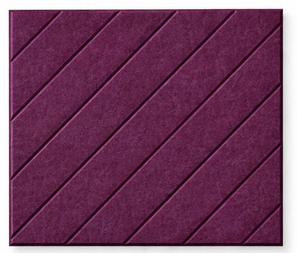 Lattice PET Felt Acoustic Wall Panel