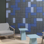 Block PET Felt Acoustic Wall Panel