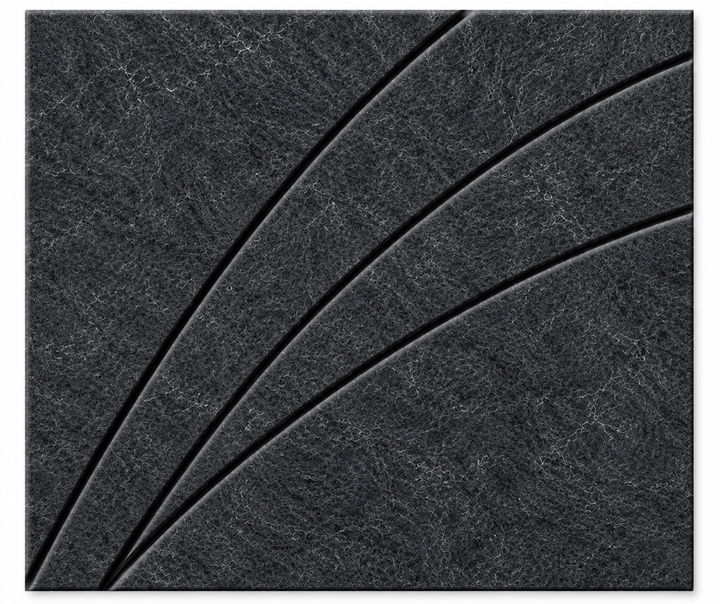 Vector Sweep PET Felt Acoustic Wall Panel