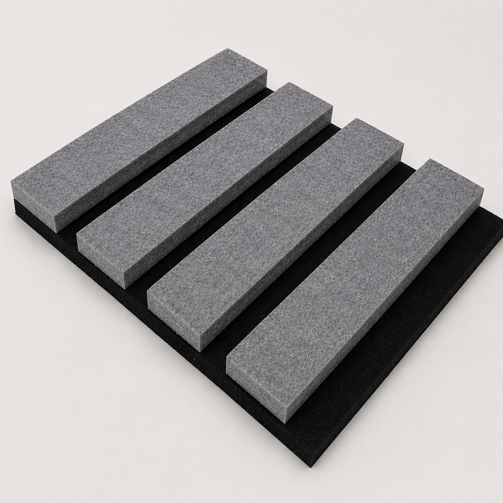 PET Felt Acoustic Slat Wall Panel | Acoustic Cave