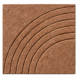 Ripple PET Felt Acoustic Board