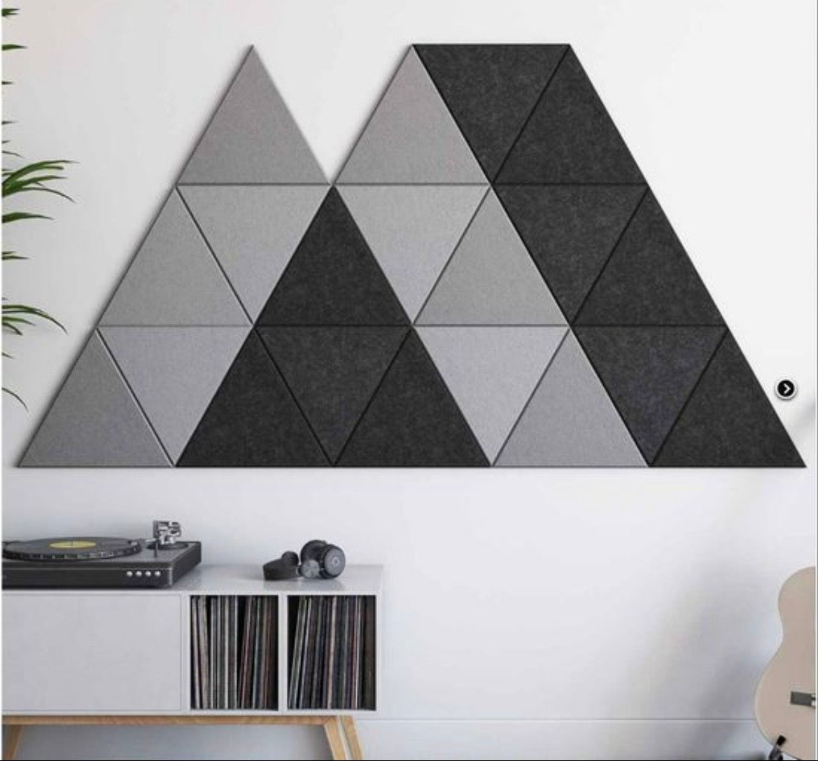Triangle PET Felt Acoustic Board