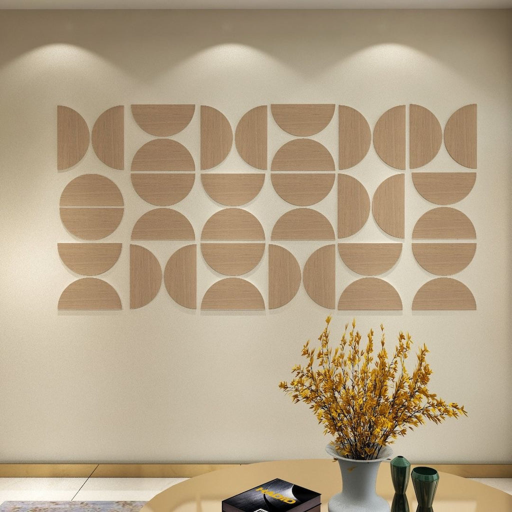 Semi-circle PET Felt Acoustic Board