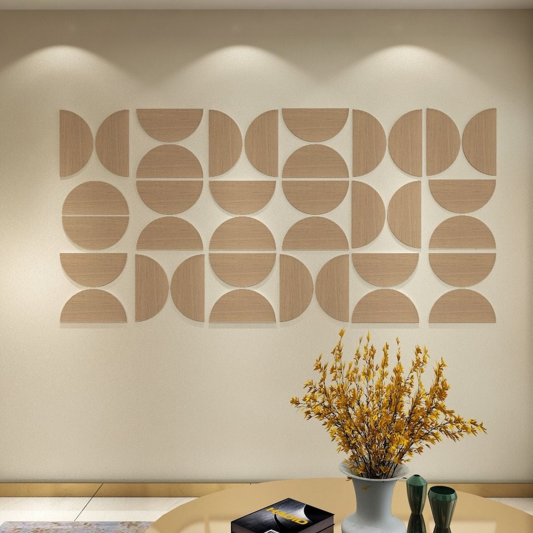 Semi-circle PET Felt Acoustic Board