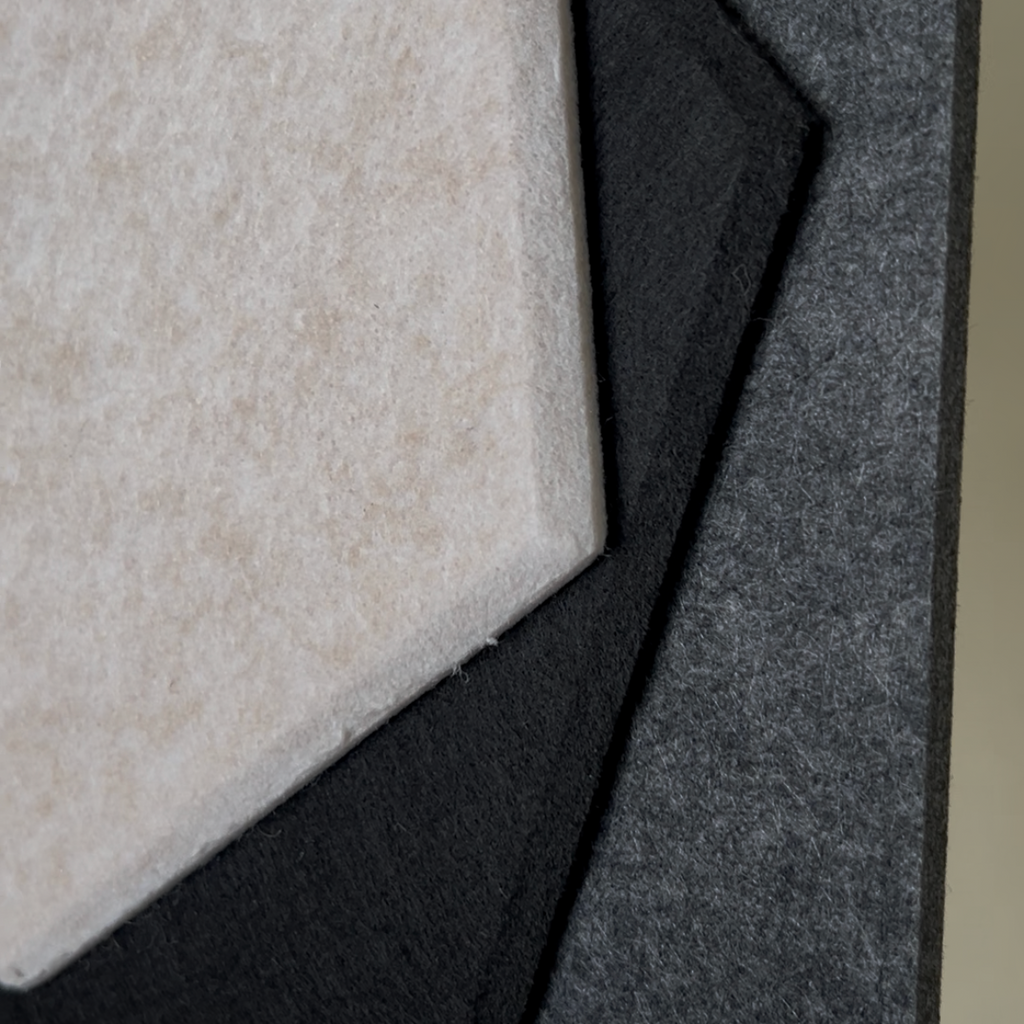 Hexagon PET Felt Acoustic Board