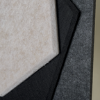 Hexagon PET Felt Acoustic Wall Panel