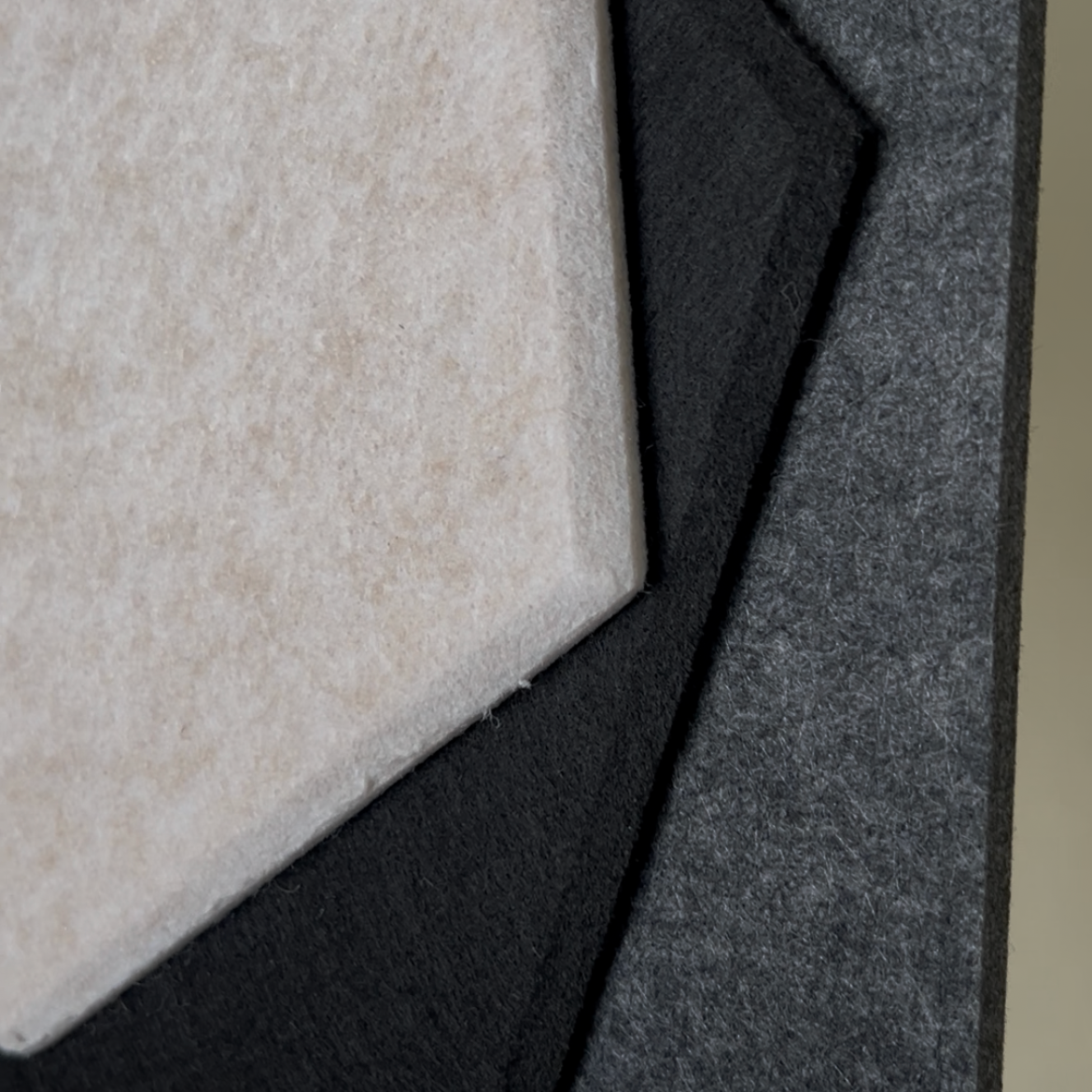 Hexagon PET Felt Acoustic Board