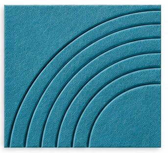 Ripple PET Felt Acoustic Board