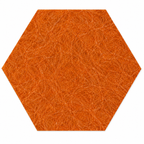 Hexagon PET Felt Acoustic Wall Panel