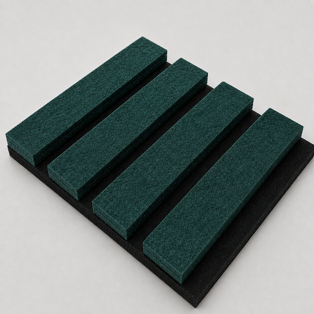 PET Felt Acoustic Slat Wall Panel | Acoustic Cave