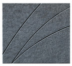 Vector Sweep PET Felt Acoustic Wall Panel