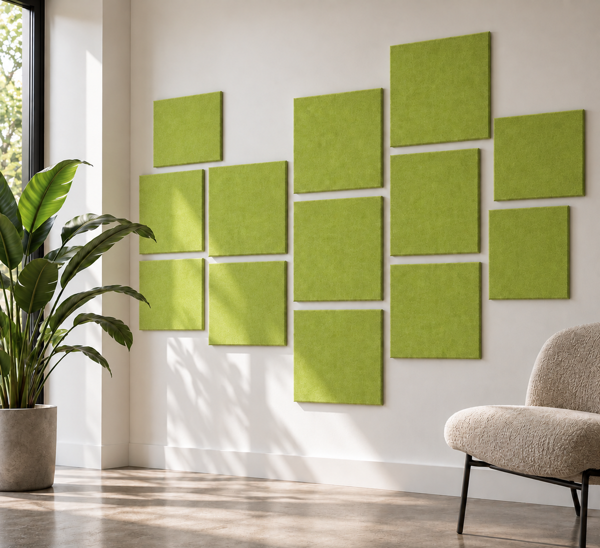 Square PET Felt Acoustic Board
