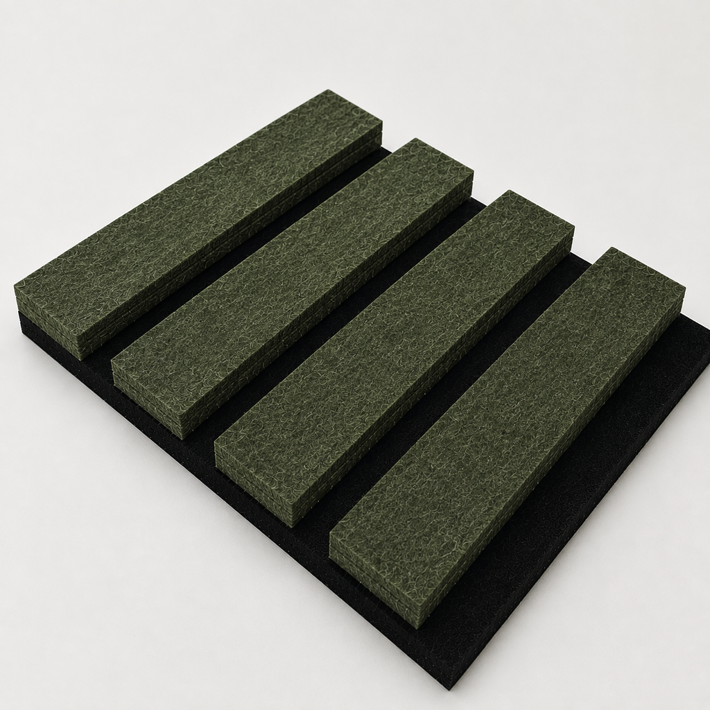 PET Felt Acoustic Slat Wall Panel | Acoustic Cave