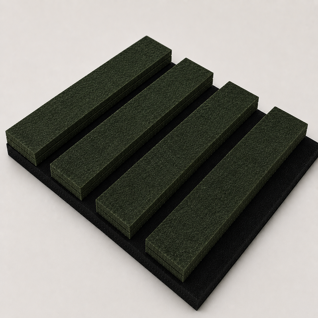 PET Felt Acoustic Slat Wall Panel | Acoustic Cave