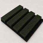 PET Felt Acoustic Slat Wall Panel | Acoustic Cave