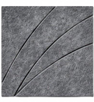 Vector Sweep PET Felt Acoustic Wall Panel