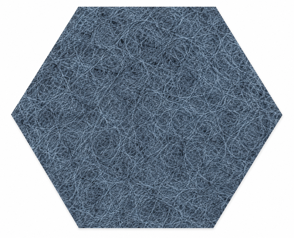 Hexagon PET Felt Acoustic Wall Panel