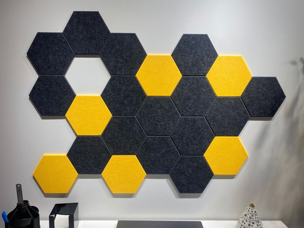 Hexagon PET Felt Acoustic Board