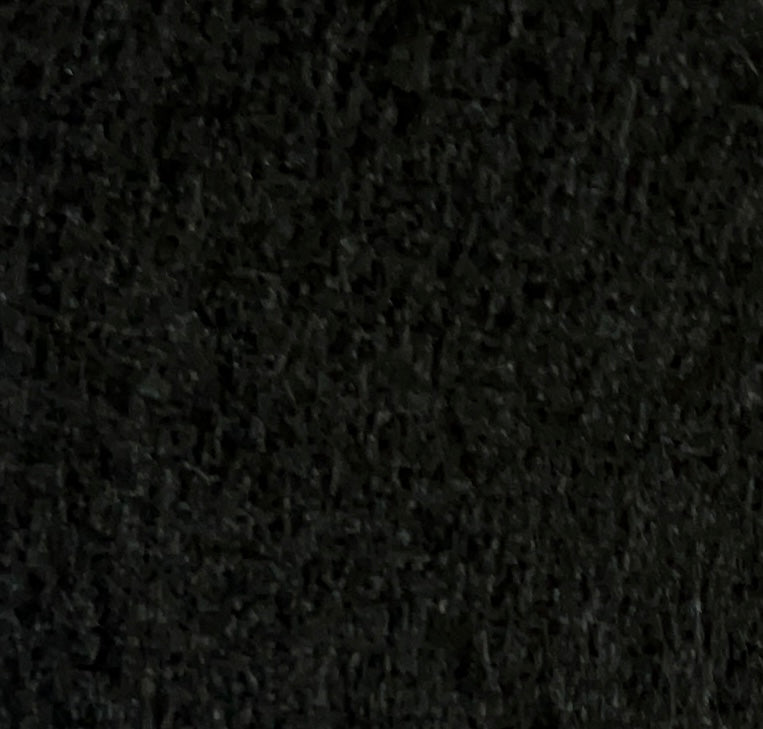 Solid black color swatch